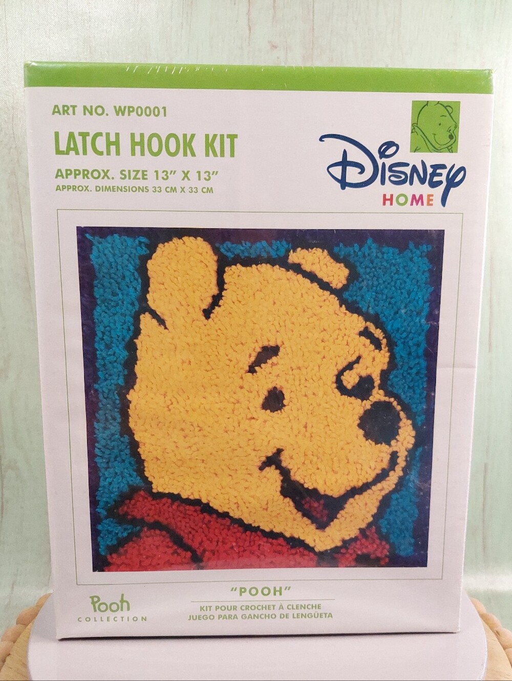 New in Box Disney Home Winnie The Pooh Latch Hook Kit